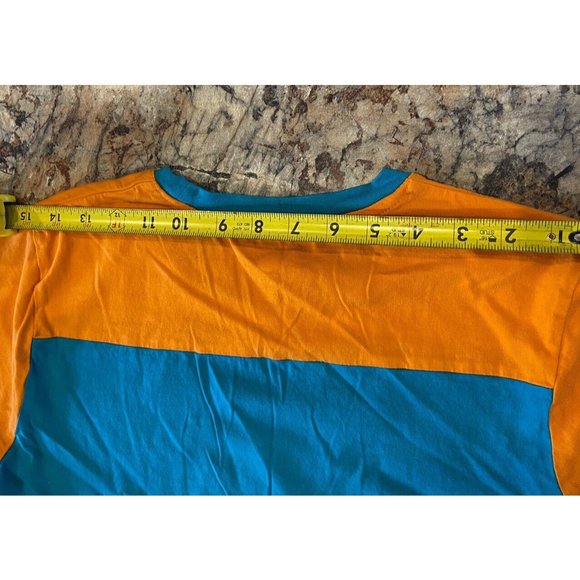 Vintage Miami Dolphins XL Football Tee Cotton Fan Crew Neck Jersey Style Game - Picture 7 of 9